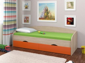 Кровать Соня 2 сонома-оранжевый в Лангепасе - langepas.magazinmebel.ru | фото - изображение 1