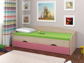 Кровать Соня 2 сонома-розовый в Лангепасе - langepas.magazinmebel.ru | фото - изображение 1