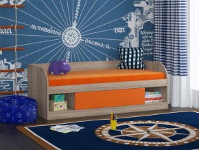 Кровать Соня 4 сонома-оранжевый в Лангепасе - langepas.magazinmebel.ru | фото