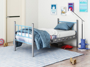 Кровать-трансформер Мальта серый с голубым в Лангепасе - langepas.magazinmebel.ru | фото - изображение 4