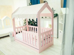 Кроватка-Домик с ящиком розовая в Лангепасе - langepas.magazinmebel.ru | фото
