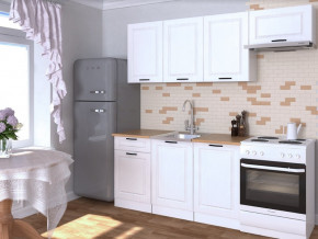 Кухонный гарнитур 13 Белый Вегас 2100 мм в Лангепасе - langepas.magazinmebel.ru | фото - изображение 1