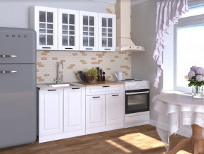Кухонный гарнитур 6 Белый Вегас 1600 мм в Лангепасе - langepas.magazinmebel.ru | фото - изображение 1
