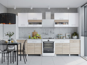 Кухонный гарнитур Trend 1200 мм сонома-белый в Лангепасе - langepas.magazinmebel.ru | фото - изображение 3