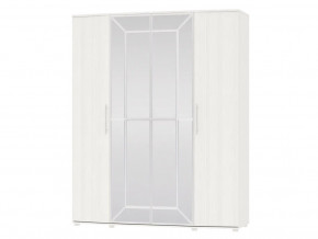 Шкаф 4-х дверный Амели 4-5200 Рамух белый в Лангепасе - langepas.magazinmebel.ru | фото