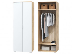 Шкаф для одежды 2-х дверный Сканди белый в Лангепасе - langepas.magazinmebel.ru | фото