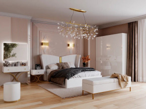 Спальня Рише белый глянец с перламутром в Лангепасе - langepas.magazinmebel.ru | фото