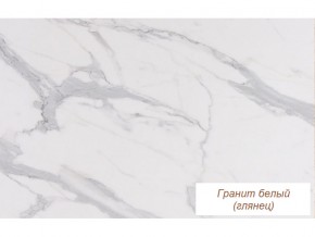 Столешница Гранит белый глянец 26 мм в Лангепасе - langepas.magazinmebel.ru | фото - изображение 1